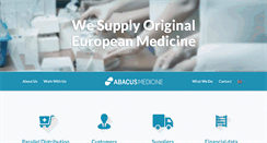 Desktop Screenshot of abacusmedicine.com